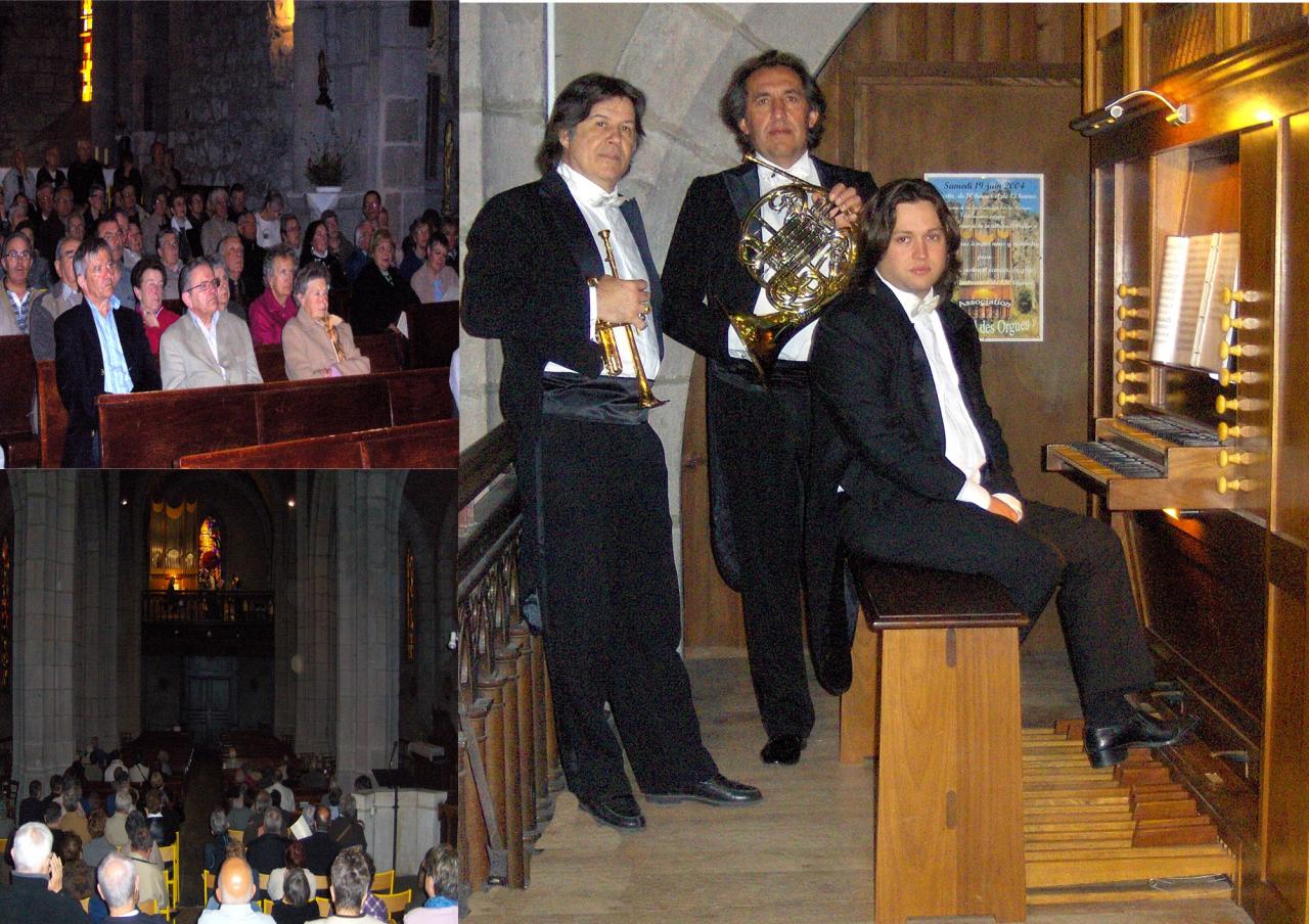 avril 2010:Trompette, cor et orgue 