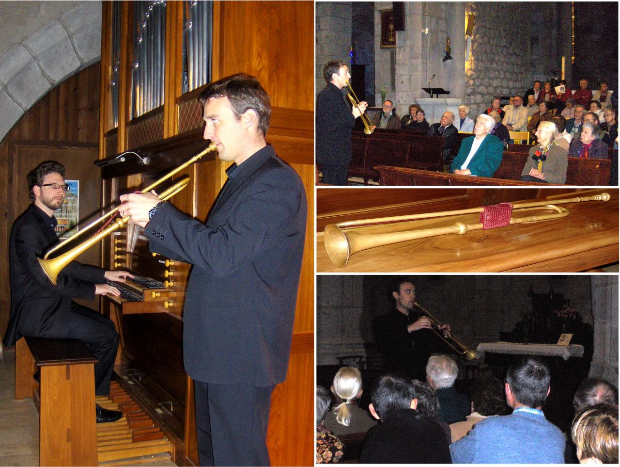  mai 2012: Trompette naturelle baroque et orgue
