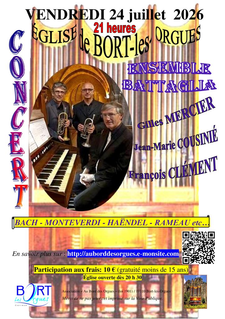 Affiche concert 24 juillet 2026