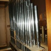 Les tuyaux d'anche d'un orgue: